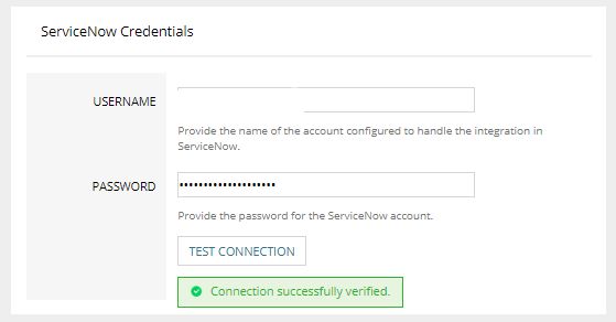 servicenow Credential Success.PNG